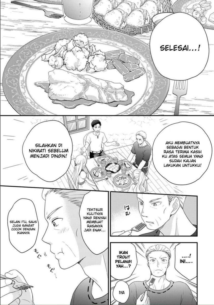 Isekai ni Kita Mitai dakedo Ikan Sureba Yoi no Darou Chapter 09.5 Gambar 11