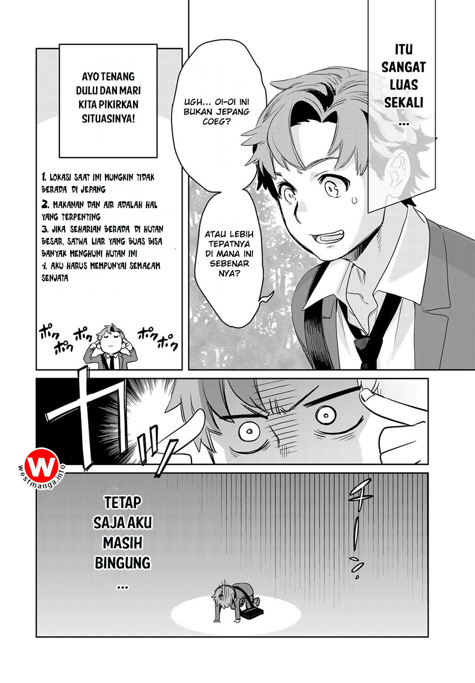 Isekai ni Kita Mitai dakedo Ikan Sureba Yoi no Darou Chapter 01 Gambar 13