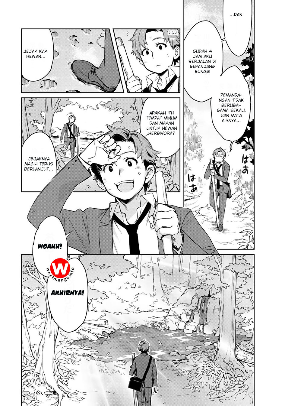Isekai ni Kita Mitai dakedo Ikan Sureba Yoi no Darou Chapter 01 Gambar 21