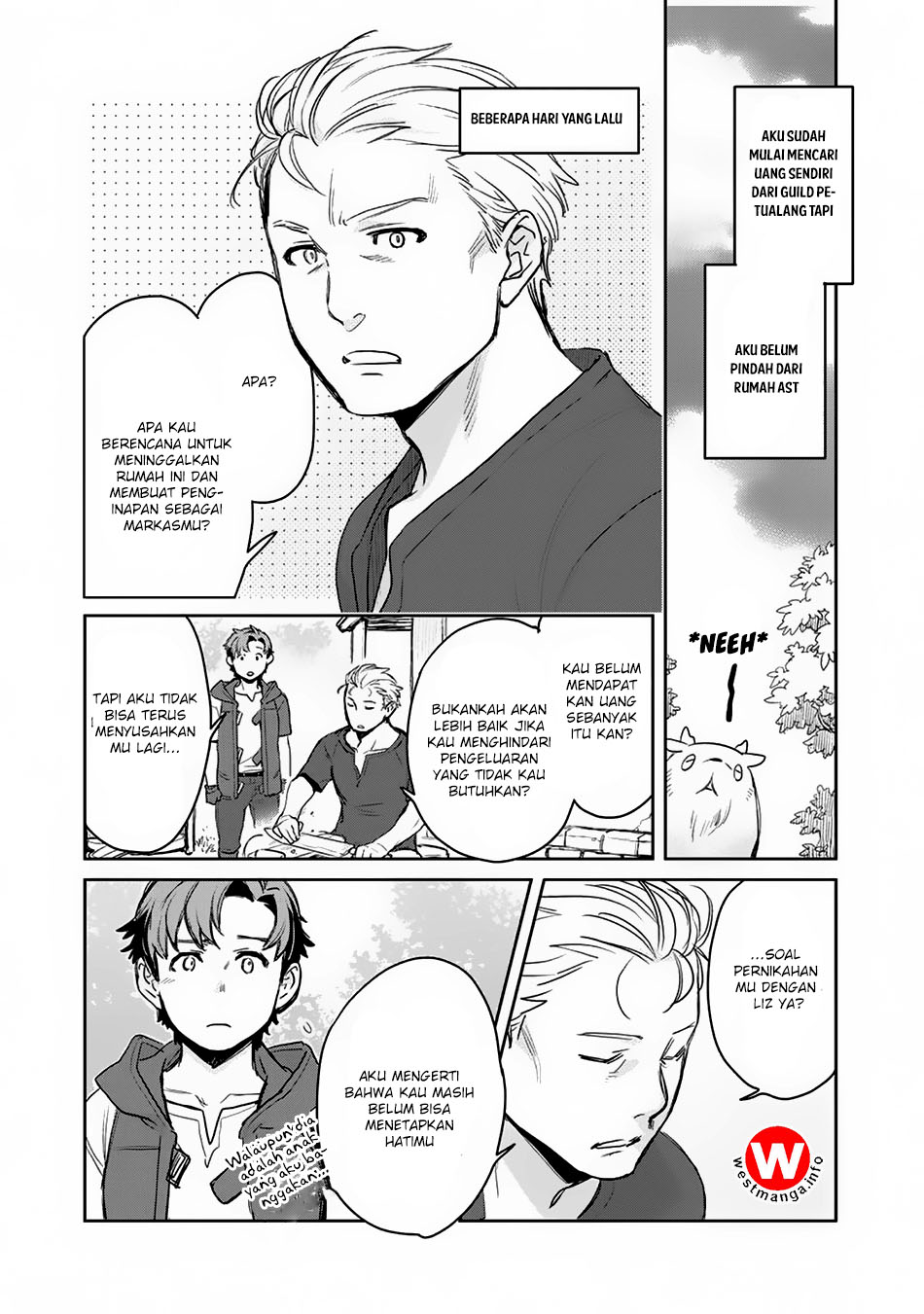 Isekai ni Kita Mitai dakedo Ikan Sureba Yoi no Darou Chapter 04 Gambar 9