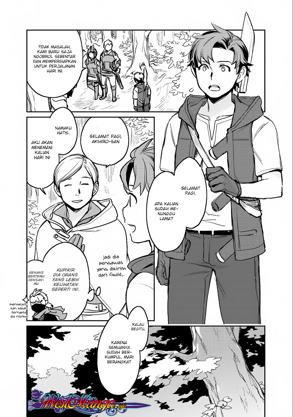 Isekai ni Kita Mitai dakedo Ikan Sureba Yoi no Darou Chapter 07 Gambar 9