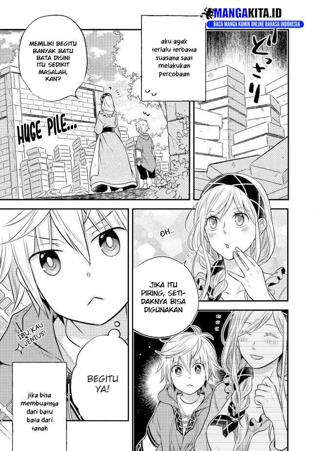 Isekai no Binbou Nouka ni Tensei Shitanode, Renga o Tsukutte Shiro o Tateru Koto ni Shimashita Chapter 02.2 Gambar 17