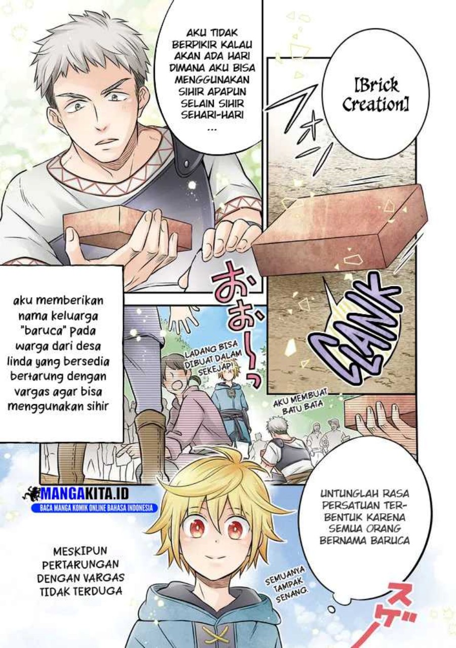 Isekai no Binbou Nouka ni Tensei Shitanode, Renga o Tsukutte Shiro o Tateru Koto ni Shimashita Chapter 13.1 Gambar 2