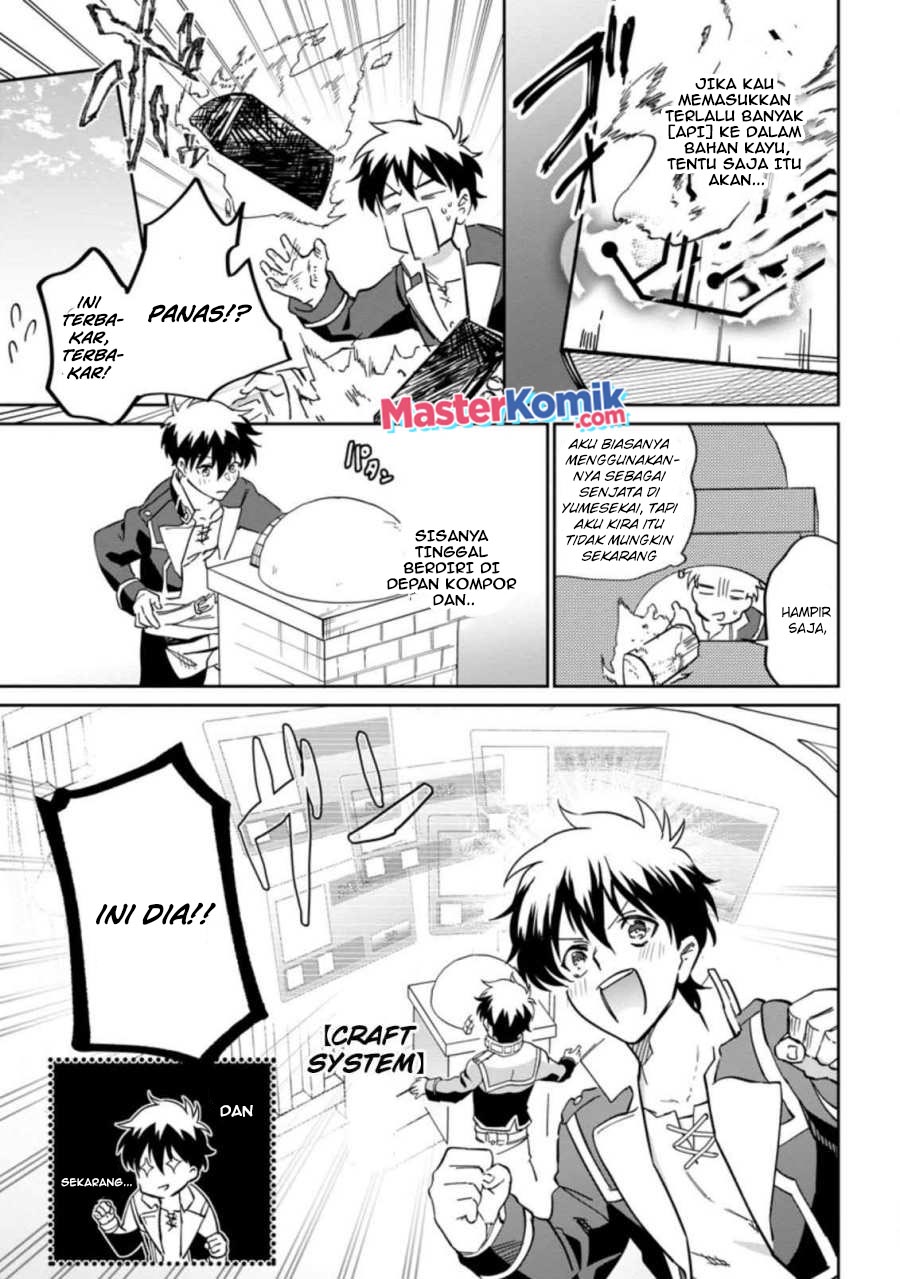 Isekai Craft Gurashi Jiyu Kimamana Seisan Shoku no Honobono Slow Life Chapter 07.2 Gambar 9