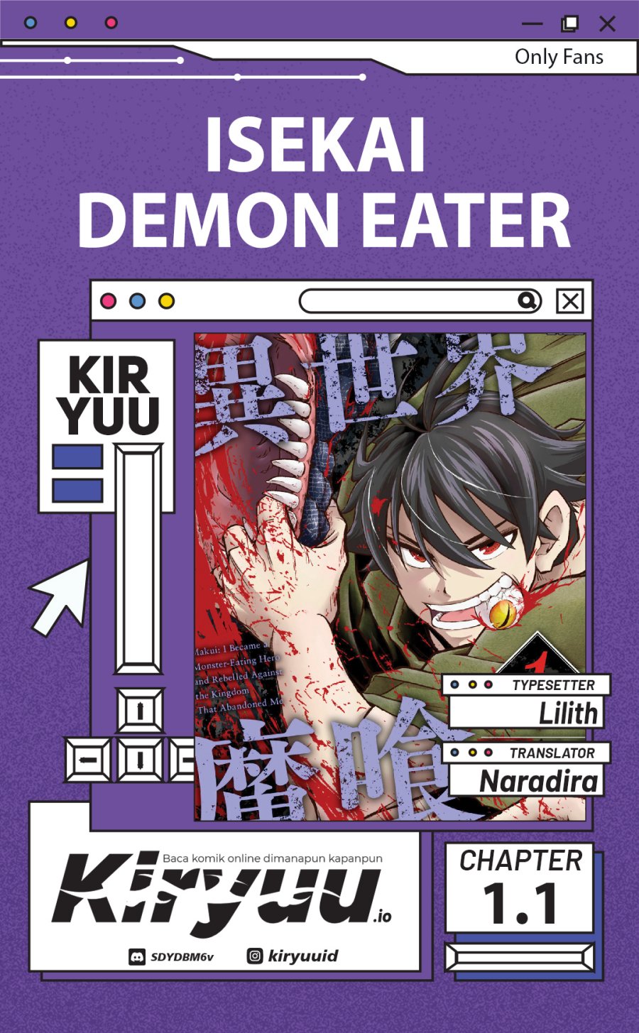 Isekai Demon Eater – I Became a Monster Eating Hero and Rebelled Against the Kingdom That Abandoned Me Chapter 01.1 Gambar 1