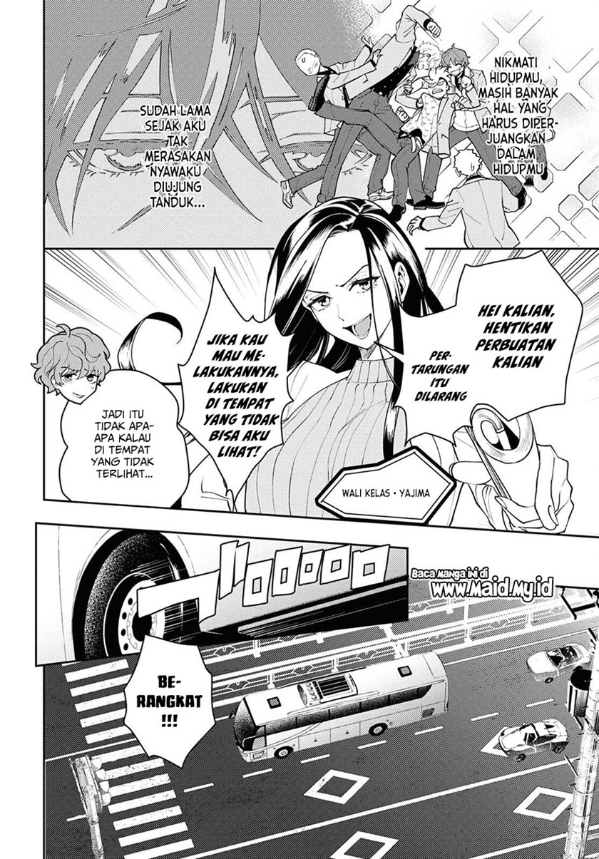 Isekai Kaeri no Moto Yuusha desu ga, Death Game ni Makikomaremashita Chapter 01.1 Gambar 14