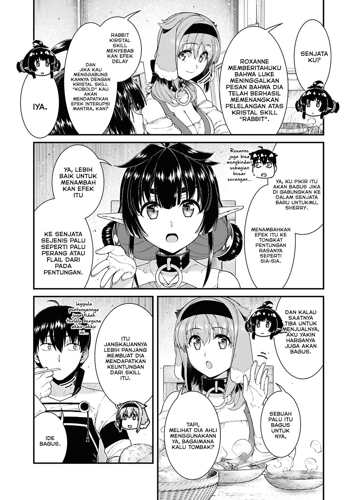 Isekai Meikyuu de Harem wo Chapter 91 Gambar 8
