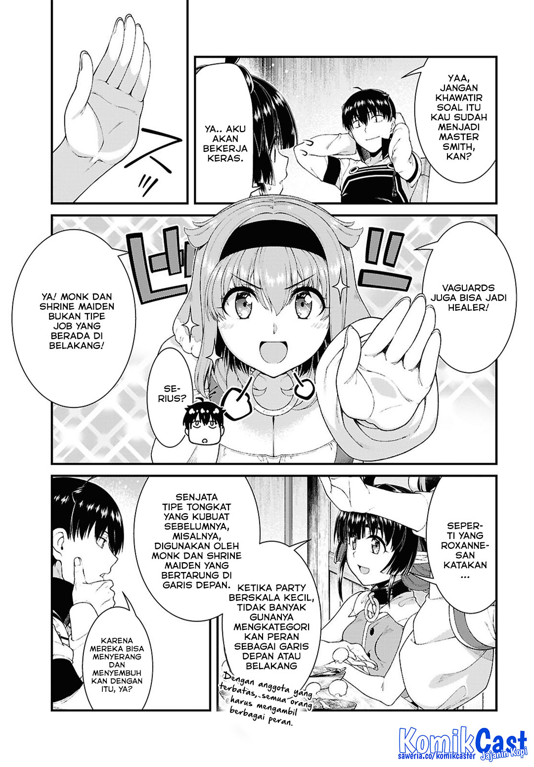 Isekai Meikyuu de Harem wo Chapter 91 Gambar 10
