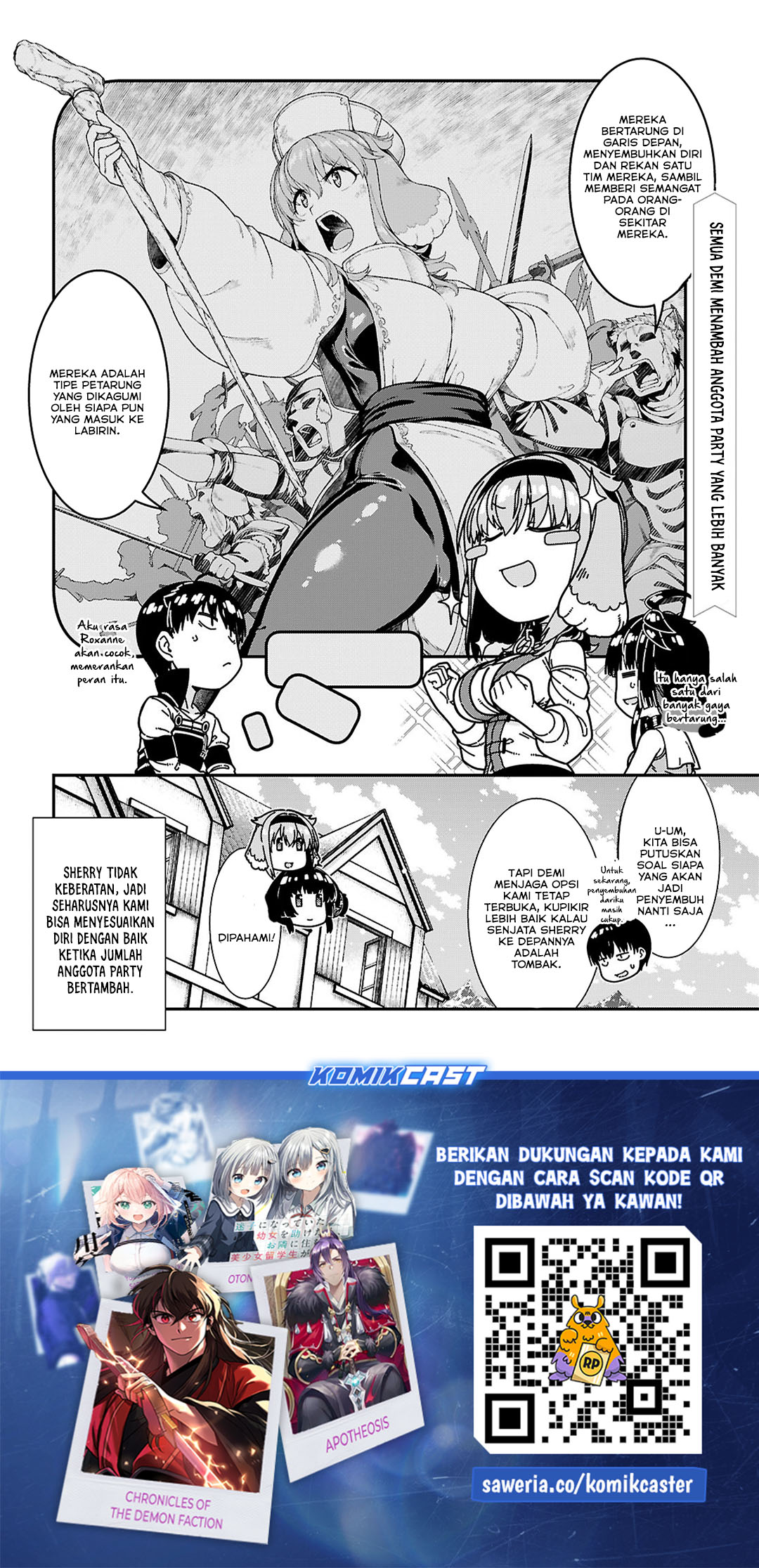 Isekai Meikyuu de Harem wo Chapter 91 Gambar 11