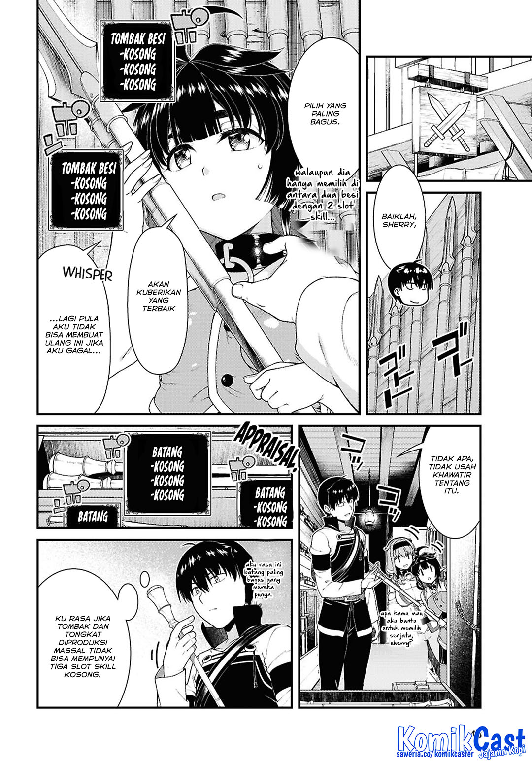 Isekai Meikyuu de Harem wo Chapter 92 Gambar 5