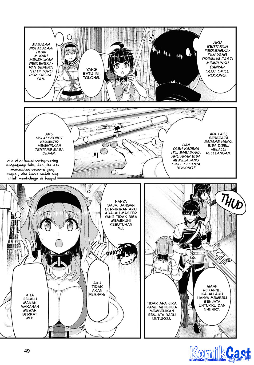 Isekai Meikyuu de Harem wo Chapter 92 Gambar 6