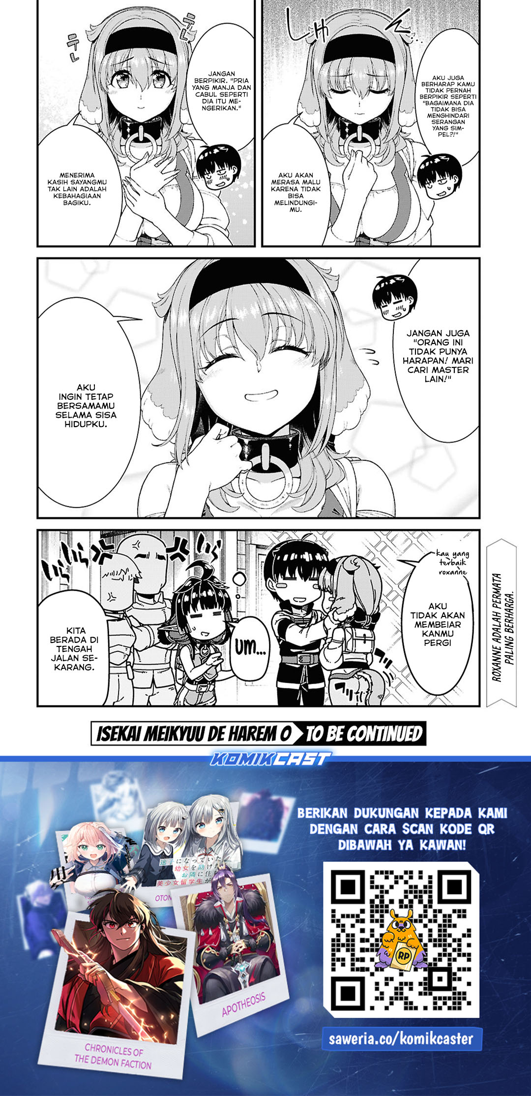 Isekai Meikyuu de Harem wo Chapter 92 Gambar 7