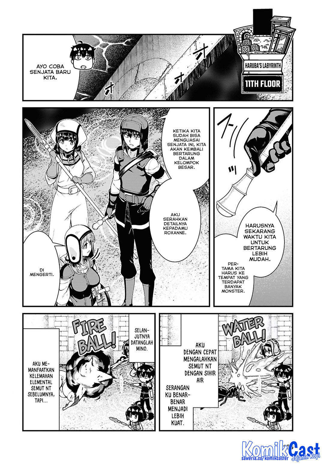 Isekai Meikyuu de Harem wo Chapter 93 Gambar 3