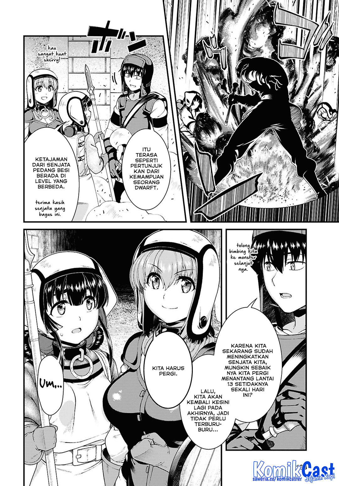 Isekai Meikyuu de Harem wo Chapter 93 Gambar 5