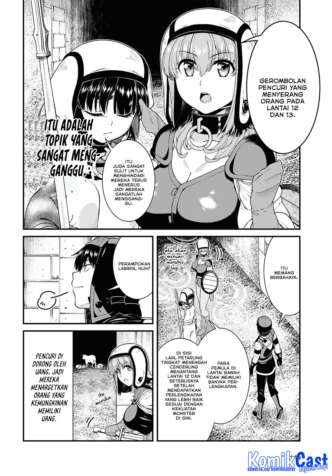 Isekai Meikyuu de Harem wo Chapter 93 Gambar 7