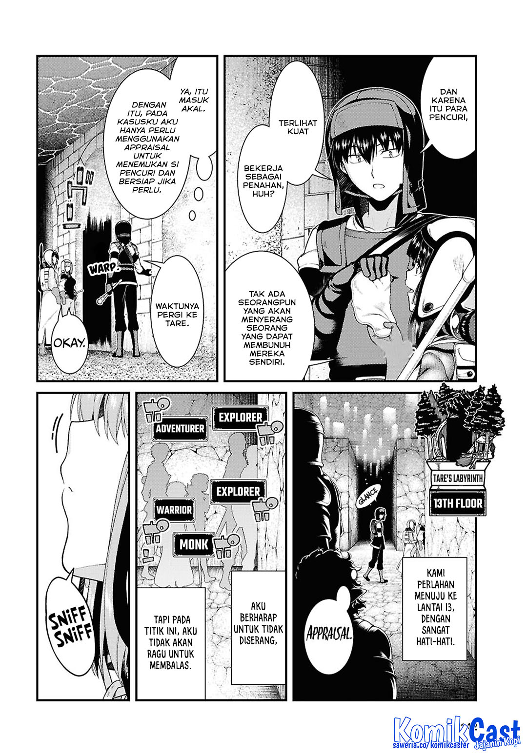 Isekai Meikyuu de Harem wo Chapter 93 Gambar 9