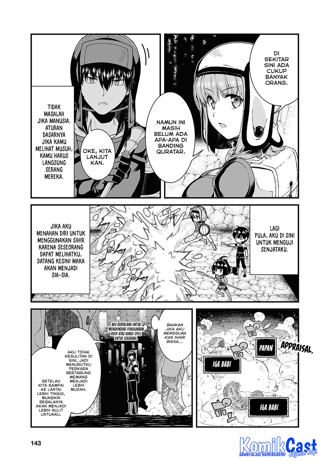 Isekai Meikyuu de Harem wo Chapter 93 Gambar 10