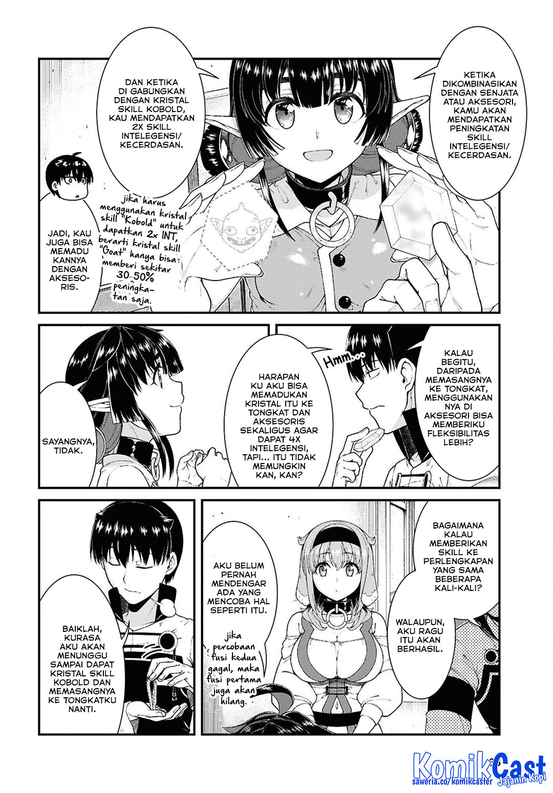 Isekai Meikyuu de Harem wo Chapter 94 Gambar 5