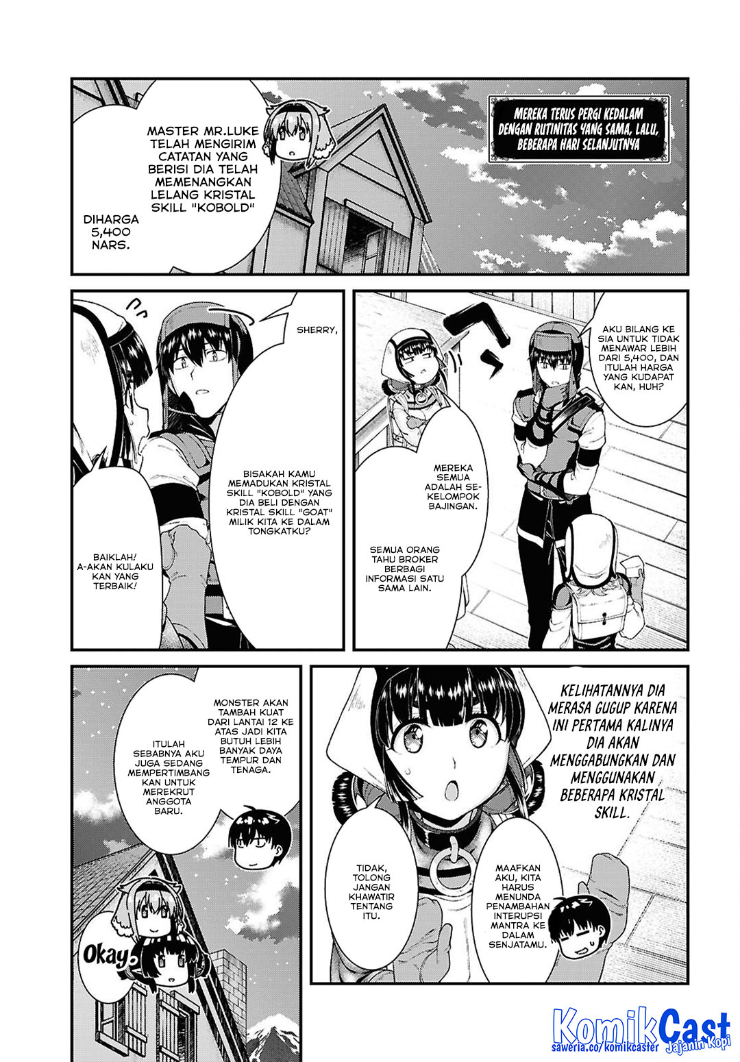 Isekai Meikyuu de Harem wo Chapter 94 Gambar 10