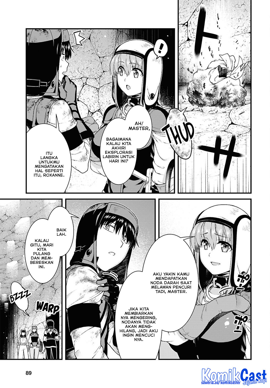 Isekai Meikyuu de Harem wo Chapter 96 Gambar 8