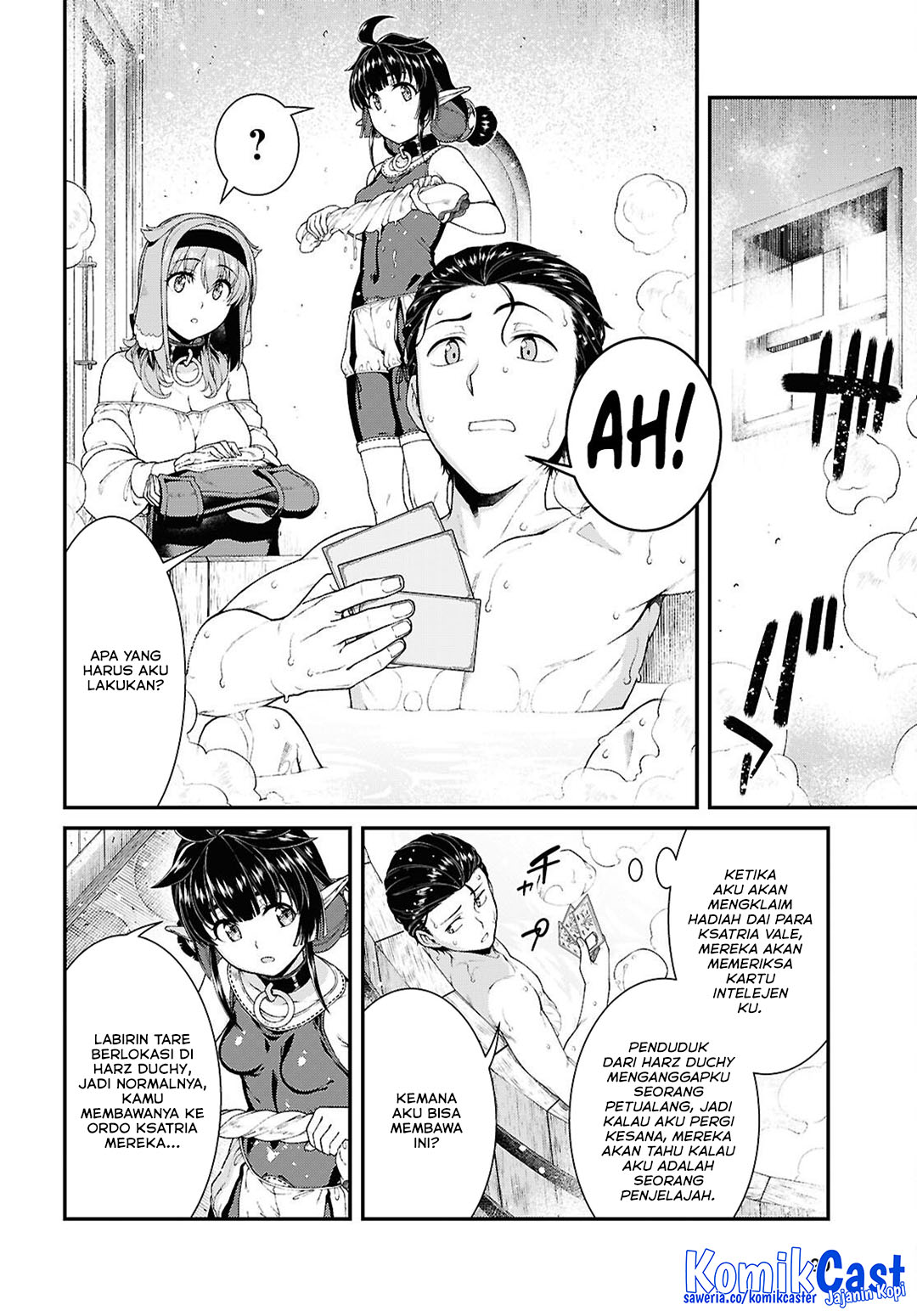 Isekai Meikyuu de Harem wo Chapter 96 Gambar 9