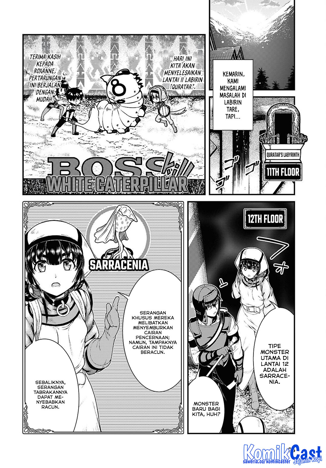 Isekai Meikyuu de Harem wo Chapter 96 Gambar 15