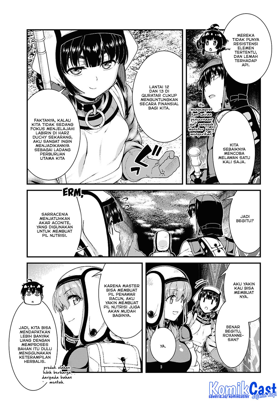 Isekai Meikyuu de Harem wo Chapter 96 Gambar 16