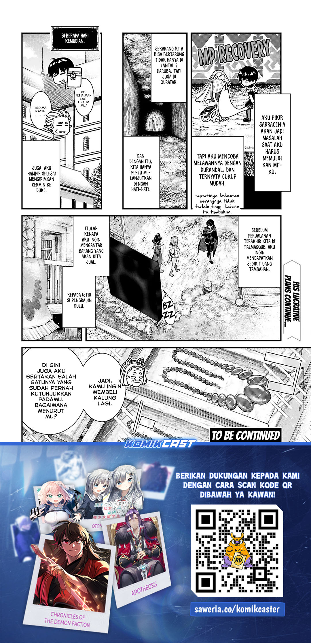 Isekai Meikyuu de Harem wo Chapter 97 Gambar 9