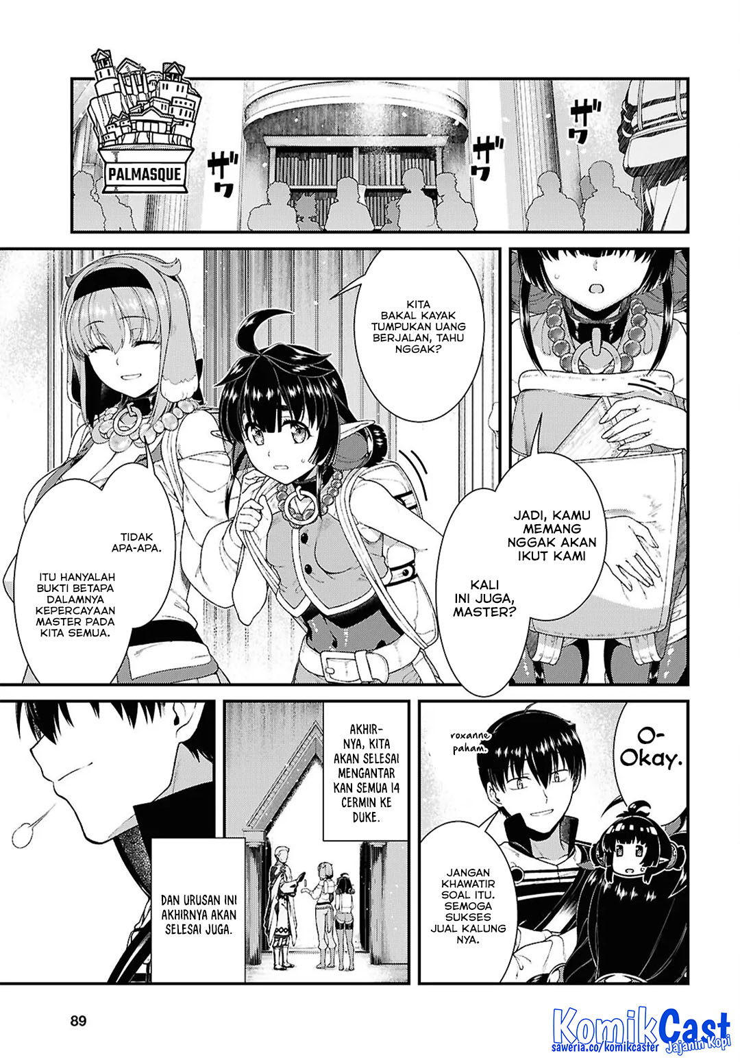 Isekai Meikyuu de Harem wo Chapter 98 Gambar 4