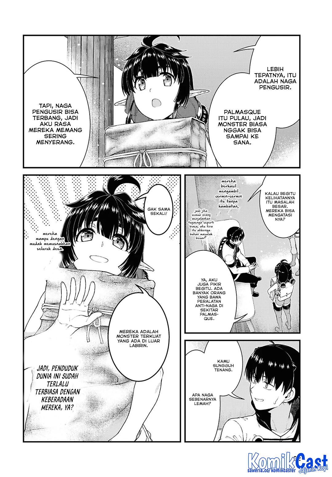 Isekai Meikyuu de Harem wo Chapter 98 Gambar 7