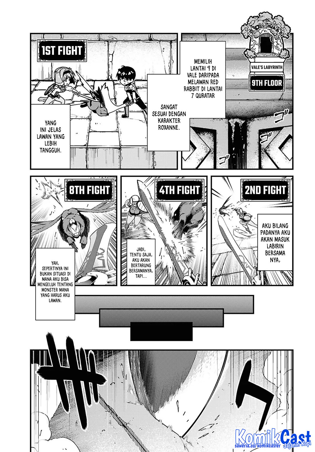 Isekai Meikyuu de Harem wo Chapter 98 Gambar 16