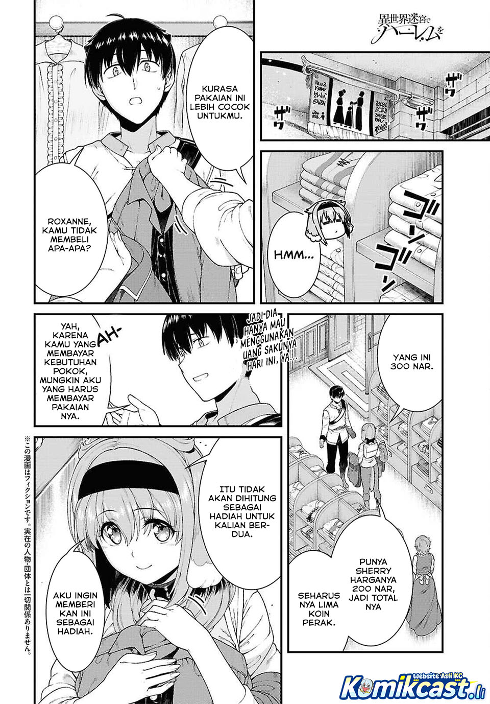 Isekai Meikyuu de Harem wo Chapter 99 Gambar 3