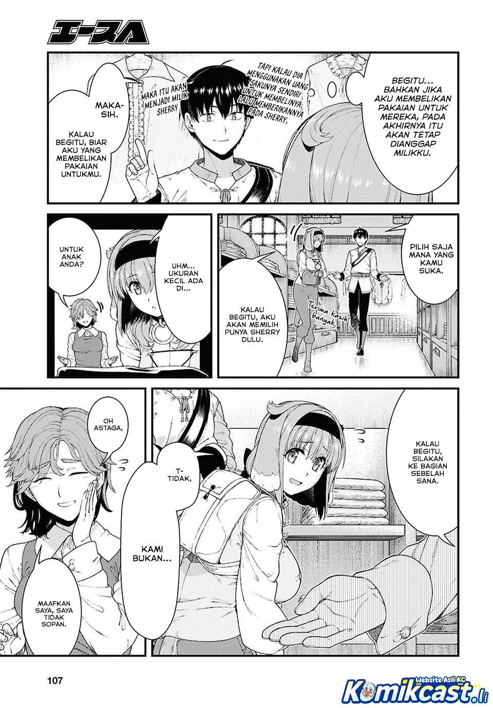 Isekai Meikyuu de Harem wo Chapter 99 Gambar 4