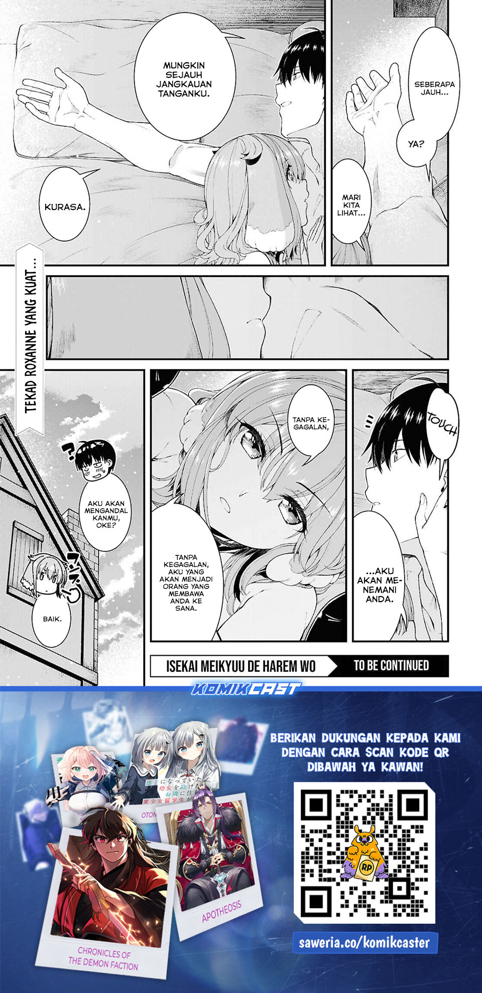 Isekai Meikyuu de Harem wo Chapter 100 Gambar 19