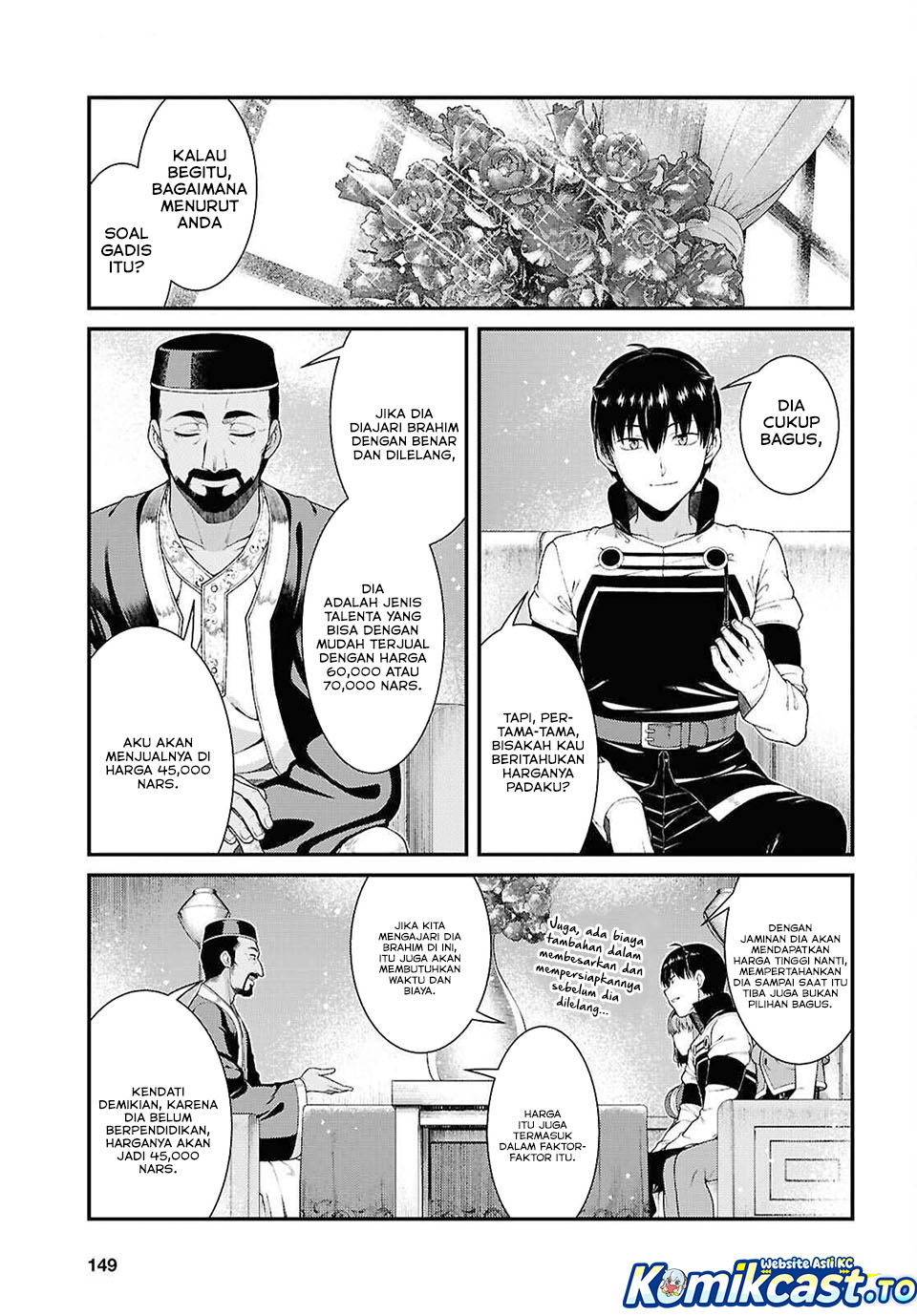 Isekai Meikyuu de Harem wo Chapter 102 Gambar 15