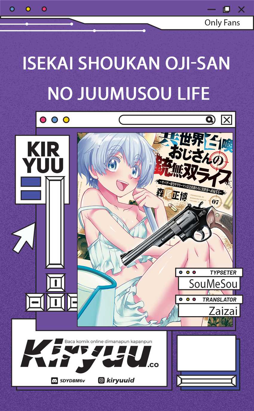 Isekai Shoukan Oji-san no Juumusou Life – Sabage Suki Salaryman wa Kaisha Owari ni Isekai e Chokki suru Chapter 42 Gambar 1