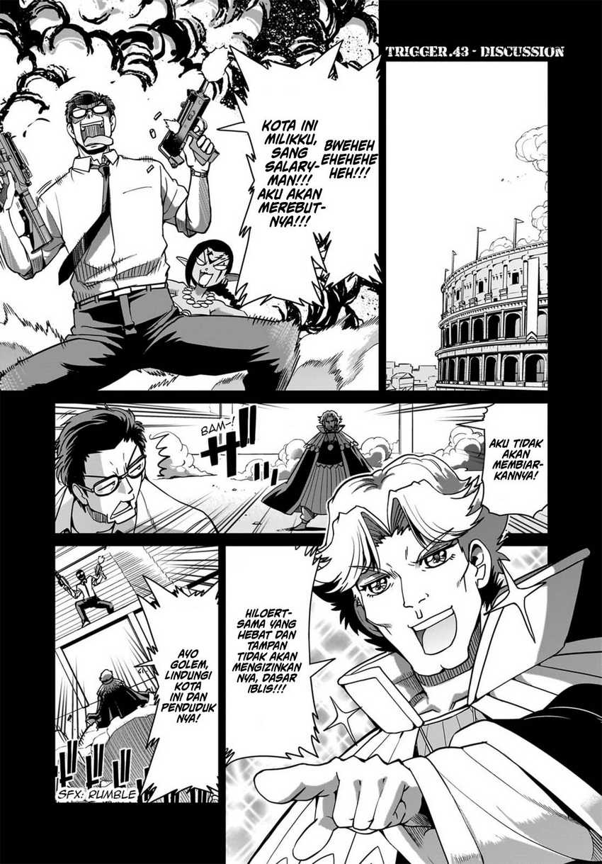 Isekai Shoukan Oji-san no Juumusou Life – Sabage Suki Salaryman wa Kaisha Owari ni Isekai e Chokki suru Chapter 43 Gambar 2
