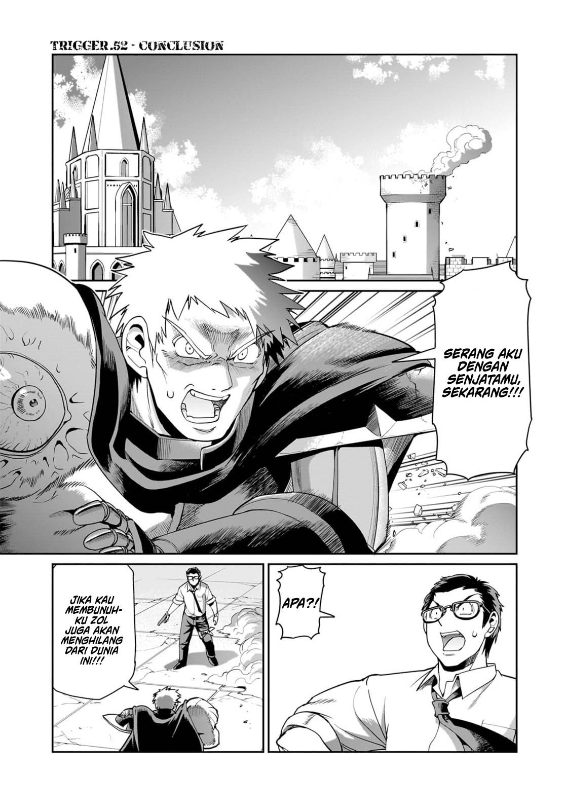 Isekai Shoukan Oji-san no Juumusou Life – Sabage Suki Salaryman wa Kaisha Owari ni Isekai e Chokki suru Chapter 52 Gambar 2