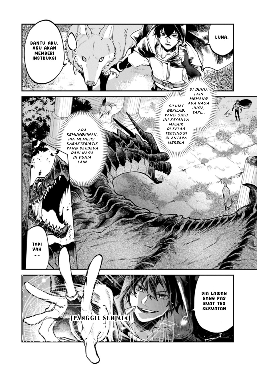 Isekai Summoner, Shinwa no Kaibutsu-tachi to Gendai de Musou suru: Uragirareta Moto Eiyuu wa, Aikasaname na Nakama to Heiwa ni Kurashitai Chapter 02.2 Gambar 12