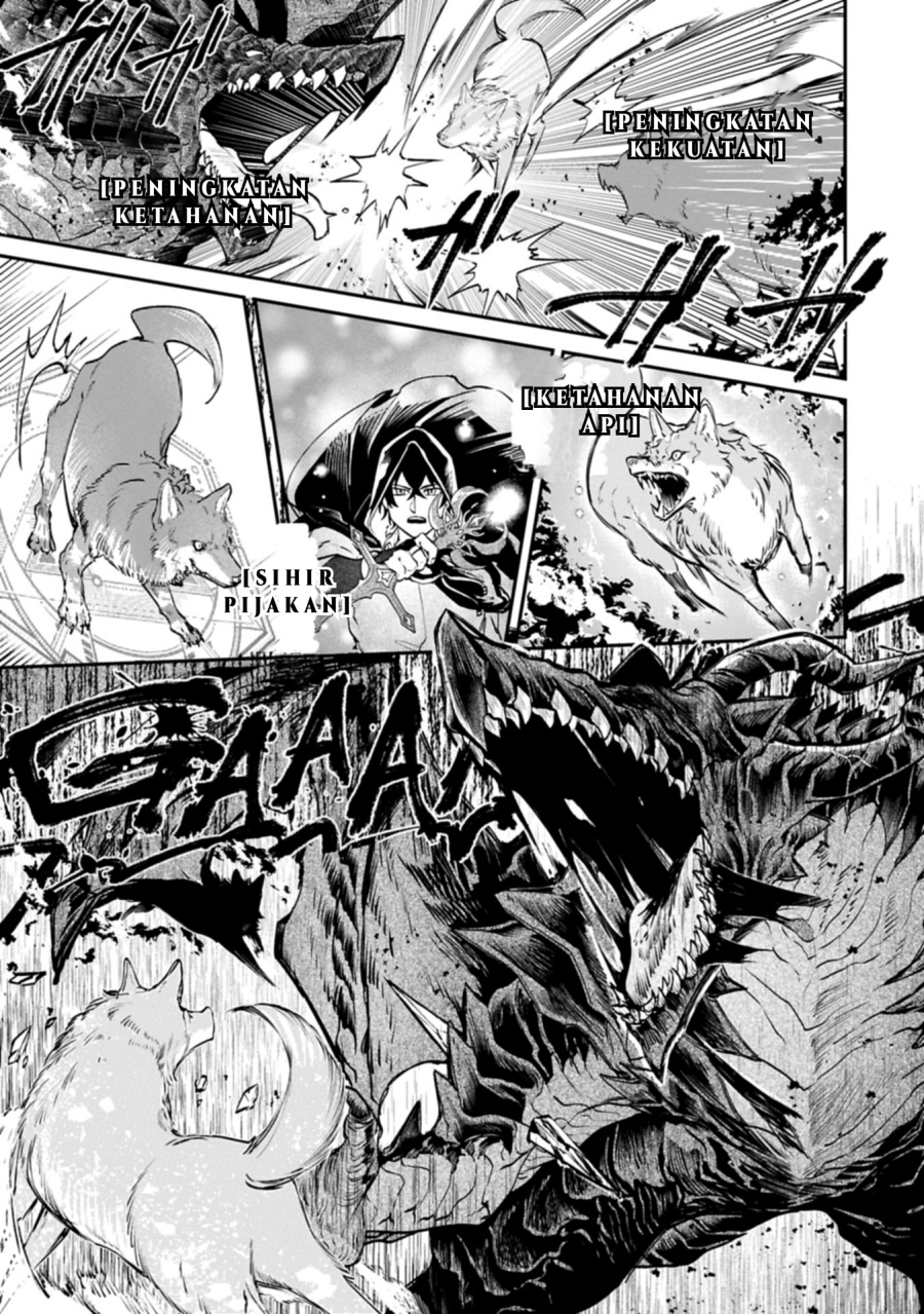 Isekai Summoner, Shinwa no Kaibutsu-tachi to Gendai de Musou suru: Uragirareta Moto Eiyuu wa, Aikasaname na Nakama to Heiwa ni Kurashitai Chapter 02.2 Gambar 15