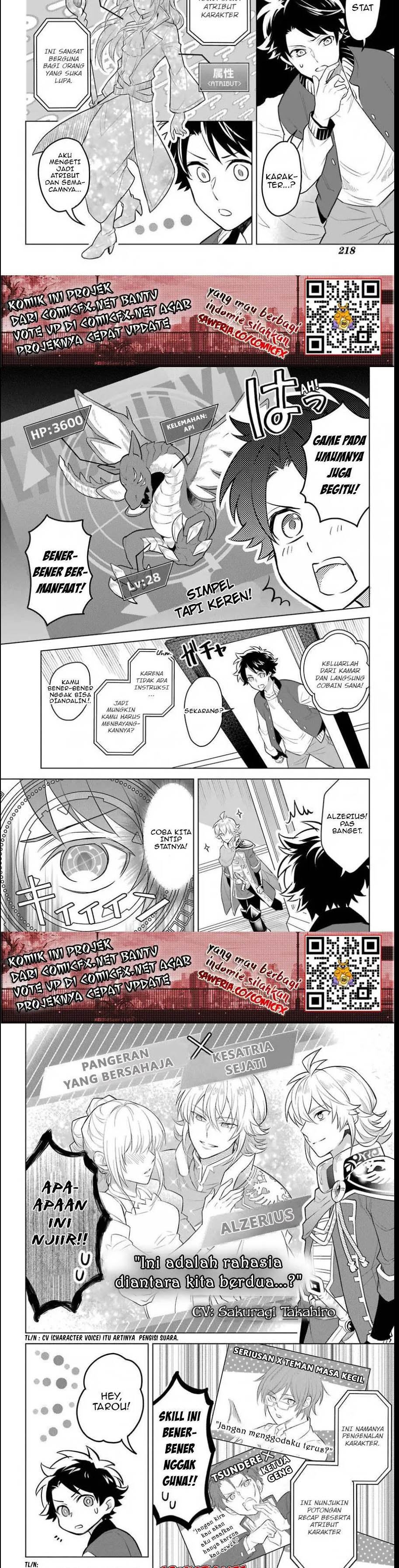 Isekai Tensei, Ore ga Otome ge de Kyuuseishu Chapter 02 Gambar 3