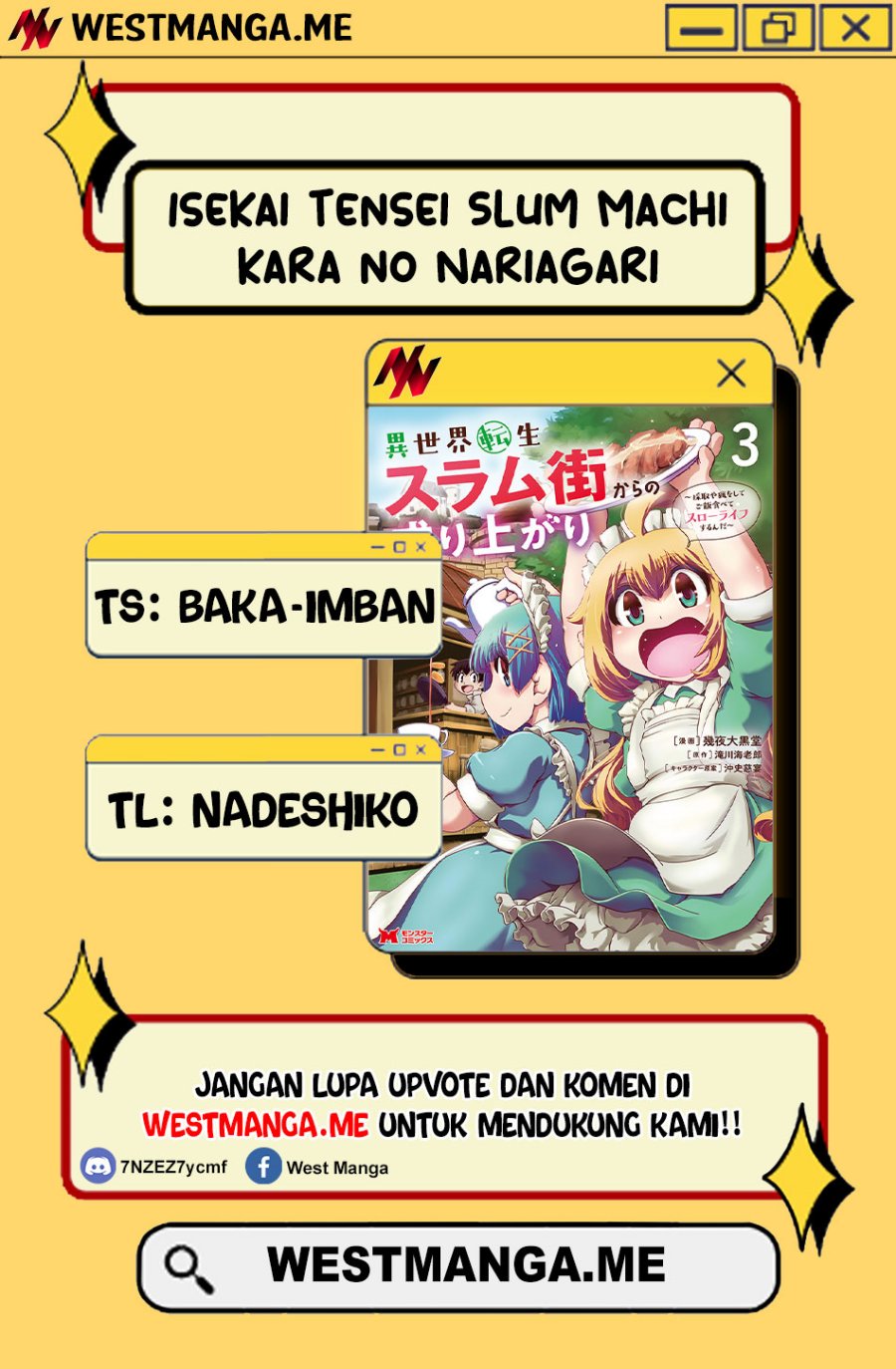Isekai Tensei Slum Machi kara no Nariagari – Saishuya Ryou wo shite Gohan Tabete Slow Life surun da Chapter 08 Gambar 4
