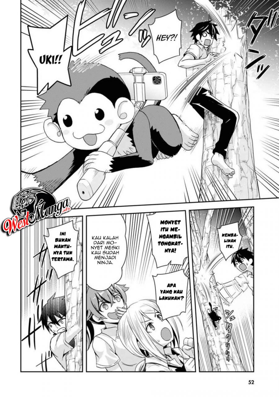 Isekai Yurutto Survival Seikatsu: Gakkou no Minna to Isekai no Mujintou ni Tenishitakedo Ore Dake Rakushou desu Chapter 01.3 Gambar 7