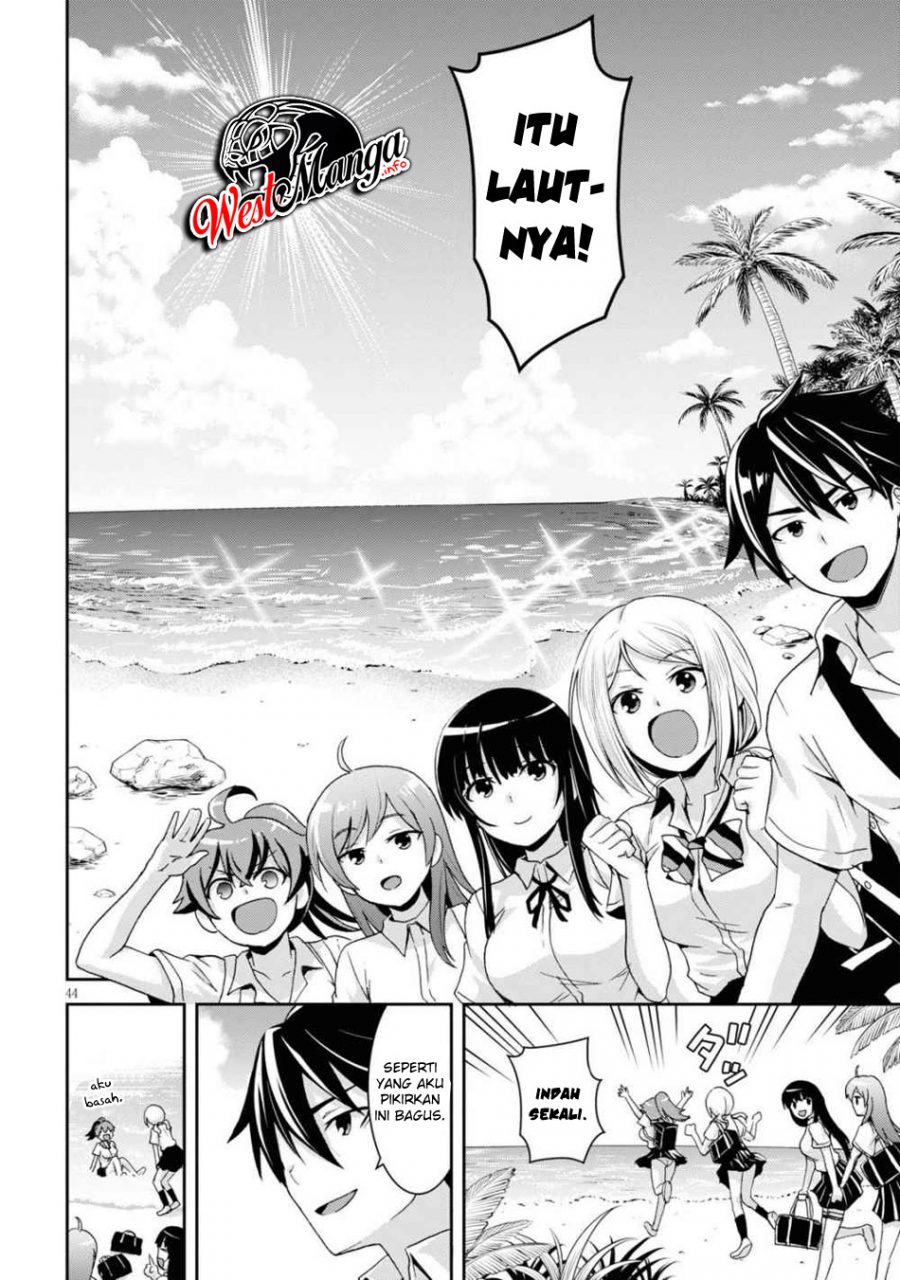 Isekai Yurutto Survival Seikatsu: Gakkou no Minna to Isekai no Mujintou ni Tenishitakedo Ore Dake Rakushou desu Chapter 01.3 Gambar 17