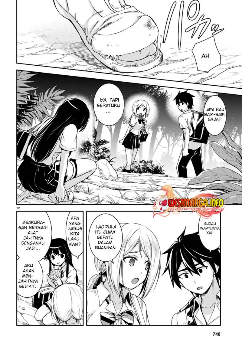 Isekai Yurutto Survival Seikatsu: Gakkou no Minna to Isekai no Mujintou ni Tenishitakedo Ore Dake Rakushou desu Chapter 20 Gambar 15