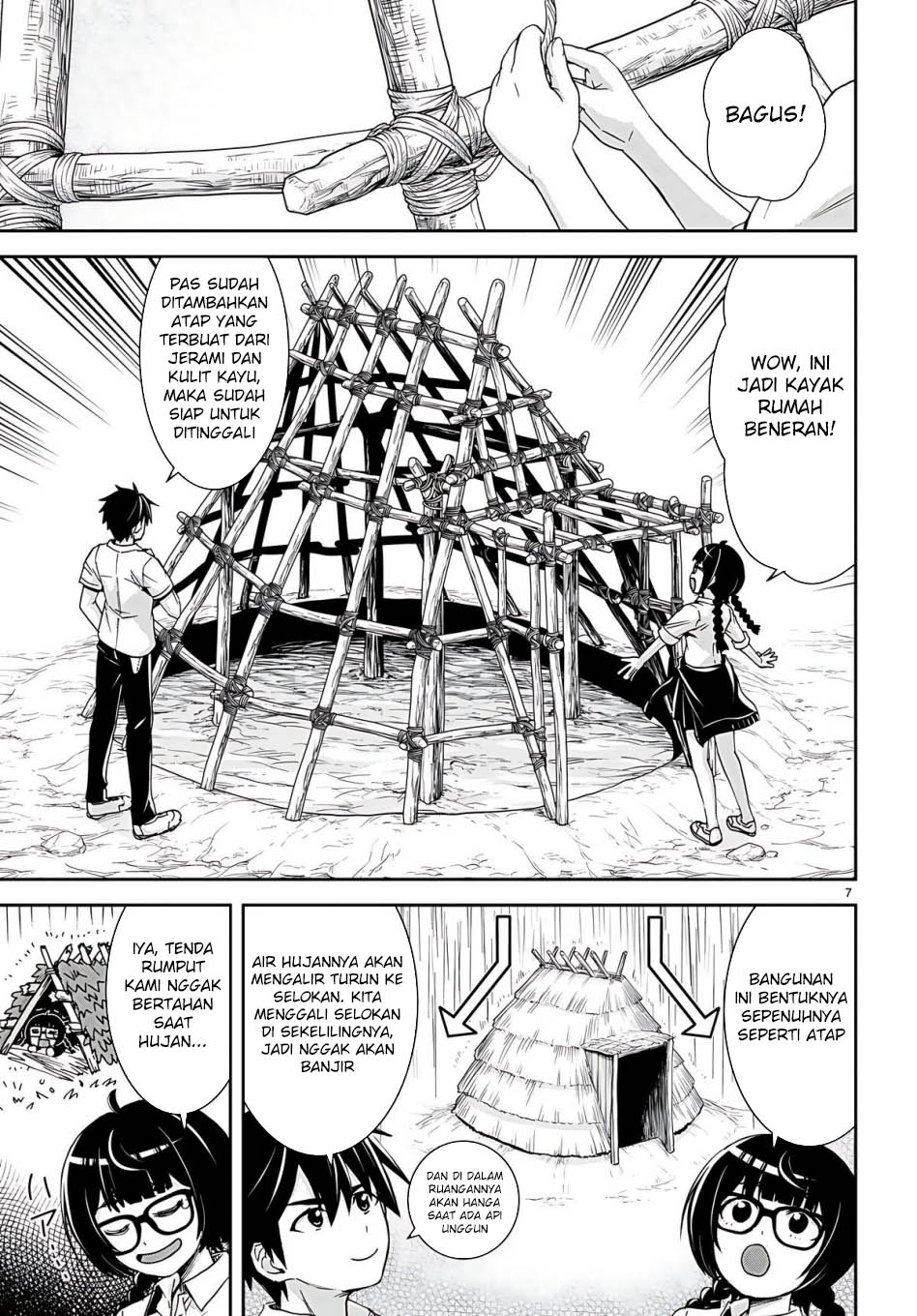 Isekai Yurutto Survival Seikatsu: Gakkou no Minna to Isekai no Mujintou ni Tenishitakedo Ore Dake Rakushou desu Chapter 32 Gambar 9