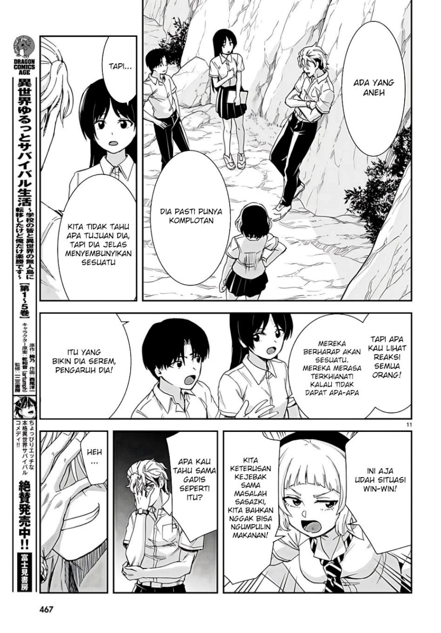Isekai Yurutto Survival Seikatsu: Gakkou no Minna to Isekai no Mujintou ni Tenishitakedo Ore Dake Rakushou desu Chapter 34 Gambar 13