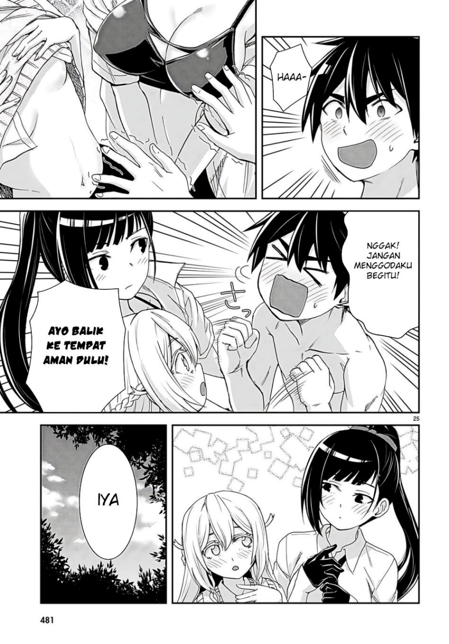 Isekai Yurutto Survival Seikatsu: Gakkou no Minna to Isekai no Mujintou ni Tenishitakedo Ore Dake Rakushou desu Chapter 34 Gambar 28