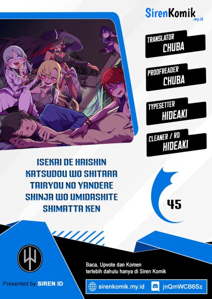 Isekai de Haishin Katsudou wo Shitara Tairyou no Yandere Shinja wo Umidashite Shimatta Ken Chapter 45 Gambar 1