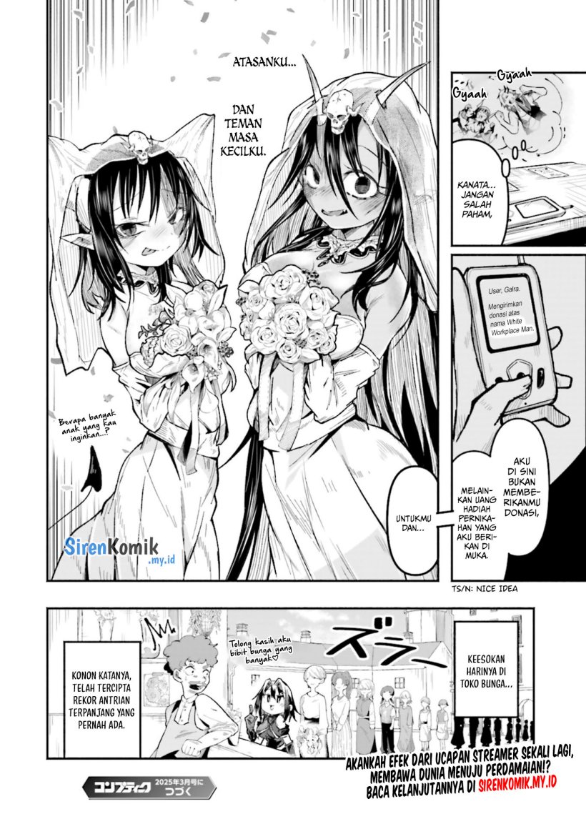 Isekai de Haishin Katsudou wo Shitara Tairyou no Yandere Shinja wo Umidashite Shimatta Ken Chapter 45 Gambar 15